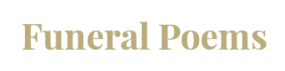 Funeral Poems
